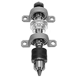 COOPHYA 1 Set Table Saws Spindle Bearing: Woodworking Tools Drill Chuck Pulley for Lathe Spindle Bearing - for Rotary Lathe Machine Bench Saw Parts