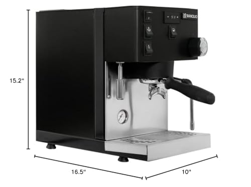 Rancilio Silvia Pro X Espresso Machine, Black - Image 4