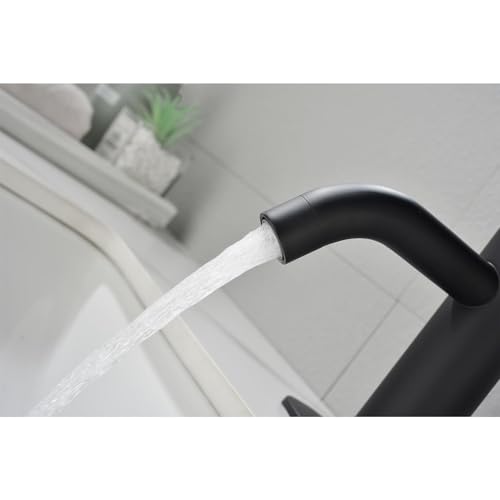 Robinet de lavabo anti-éclaboussure avec mitigeur eau chaude eau froide