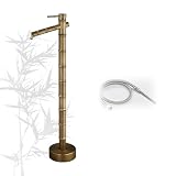 PYCJNFC Colonna d'Acqua Verticale per Giardino, Rubinetto antigelo per Esterni Indipendente, Fontana Decorativa da Pavimento per Esterni per Patio/Cortile (875 mm/34 Pollici)