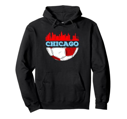 Chicago Skyline Soccer Hoodie