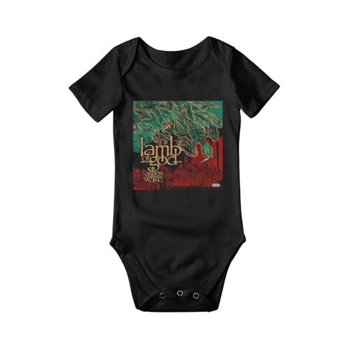 Image of Tamerrch Newborn Baby Short Sleeve One-Piece Bodysuits Baby Clothes Bodysuit 0-2t