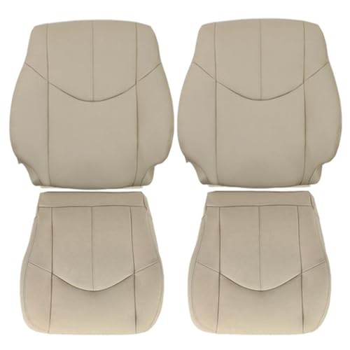 GXARTS Driver & Passenger Side Bottom & Top Lean Back Replacement Leather Seat Cover Tan Compatible with Lexus RX300 1999 2000 2001 2002 2003 by GXARTS - Used condition - US$71.06