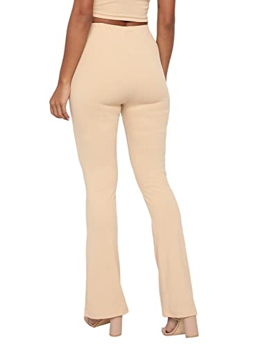 Image of Shasmi Women's Yoga Dress Pants Stretchy Work Slacks Business Casual Office Straight Leg /Boot-Cut Elastic Waist Regular Fit Trouser Pant (Pant 57)