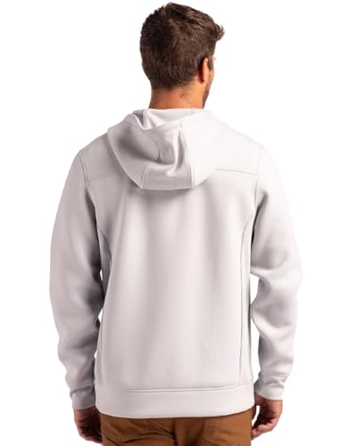 Cutter & Buck Roam Eco Half Zip Recycled Mens Hooded Pullover2