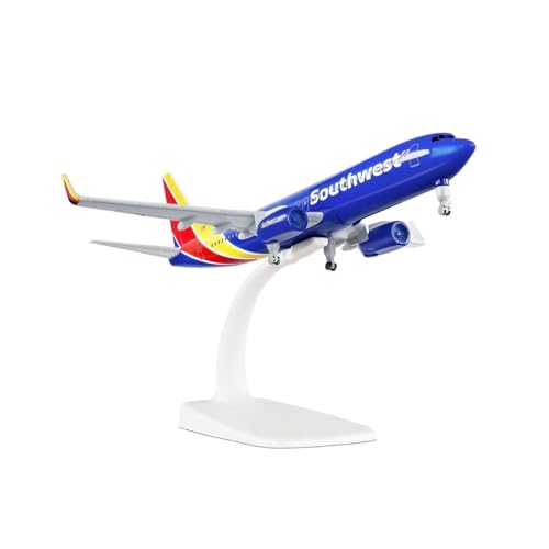 Avión de colección de metal fundido a presión réplica a escala de 20 cm