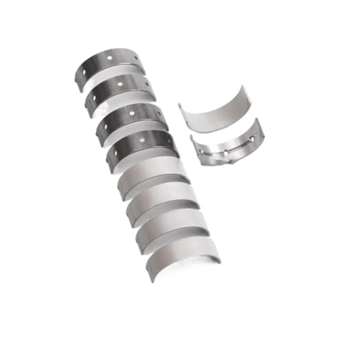 Crankshaft Main Bearings Set 10pcs 2760331501+2780330201 Compatible With C218 C216 W212 X166 W166 W222 M278 4.6L 4.7L