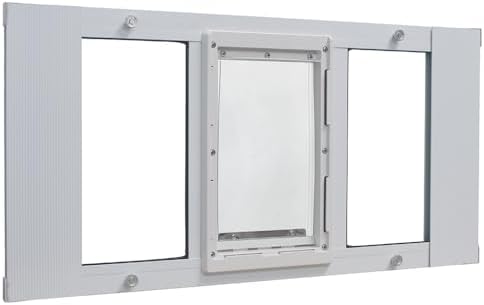 Ideal_Pet_Products 33SWDM - Puerta para Mascota, Ventana de Guill...