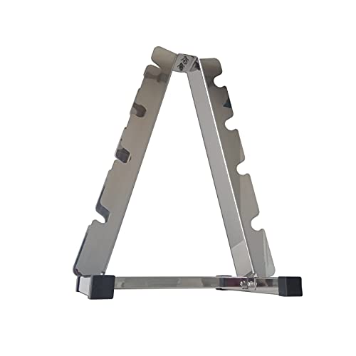 RACK PARA 8 MANCUERNAS INOX SOPORTE MANCUERNAS ESTANTE PESAS Cover