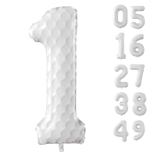 40 Inch Golf Number Balloons Large Sports Themed Birthday Party