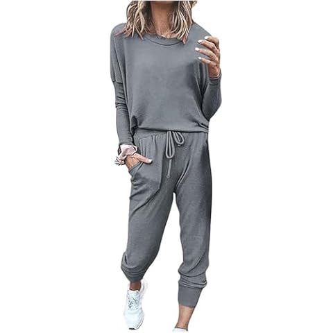 Rkwins Women's 2 Piece Sweatsuit Set Cover