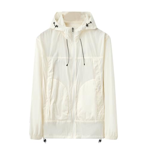 Homme Tshirt Anti UV avec Capuche pour Pêche Plage Veste Anti UV Randonnée UPF 50+ Course Léger Respirant Fonctionnel Séchage Rapide Rashguard à Manches Longues Pullover Plage Protection Pas Cher