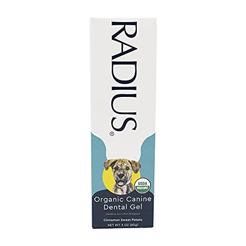 RADIUS - Organic Canine Dental Gel - 3 oz (85 g), White Cover