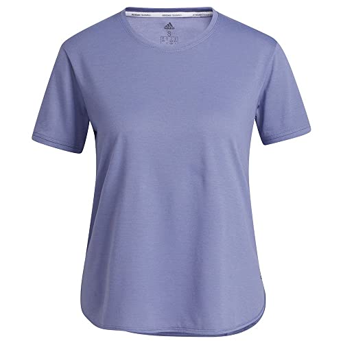 Image of Adidas H13594 GO TO TEE 2.0 T-shirt orbit violet/black S