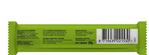 Dev. Pro. Date & Nuts Ontbijtreep - Gezonde Snack van Dadels & Amandelen - Appel Kaneel - 16x 30 gram pack - Image 5