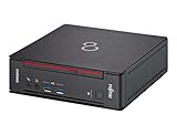 Fujitsu Esprimo Q558 - Disco rigido Intel Six Core i5 9400T da 256 GB, memoria SSD da 8 GB, Windows 11 Pro, incluso W-LAN e Bluetooth Desktop Computer Mini PC (ricondizionato)