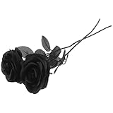Simulation – la forme de la rose est réaliste, la couleur est rétro et ravissante, elle peut être utilisée pour décorer l'intérieur d'un vase. décoration de roses
