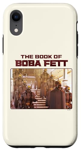 Coque iPhone XR Star Wars Boba Fett et Pykes pour fan de la saga