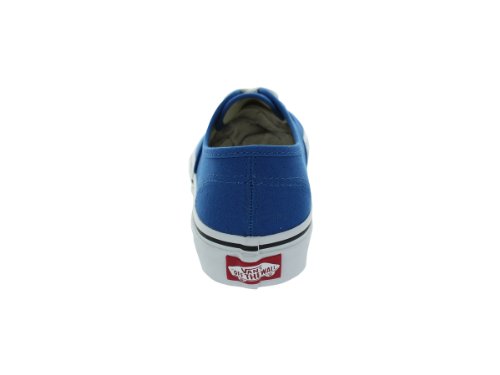 Image of Vans Boy's Fashion Sports Canvas Trainer, Snorkel Blue Black, 3 Big Kid