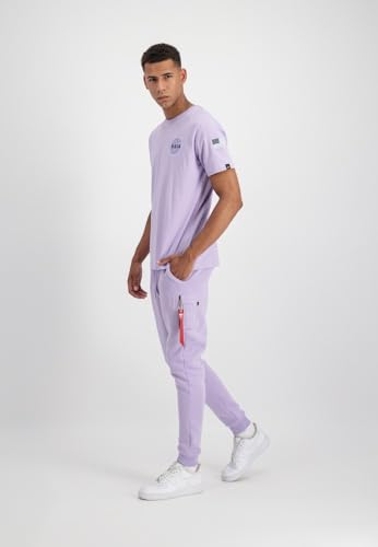 Alpha Industries Space Shuttle T T-Shirt für Herren Pale Violet – Ansicht 3