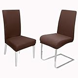 freischwinger stuhl leder braun 𝐔𝐍𝐈𝐕𝐄𝐑𝐒𝐀𝐋 𝐒𝐓𝐔𝐇𝐋𝐇𝐔𝐒𝐒𝐄𝐍 Stuhlhusse Stuhlhussen Husse Hussen Stuhlbezug Stuhlbezüge Stuhlüberzug Stuhlüberzüge in sechs verschiedenen Farben und unterschiedlichen Set-Größen, ideal für jeden Haushalt, Hotel oder Gastronomie