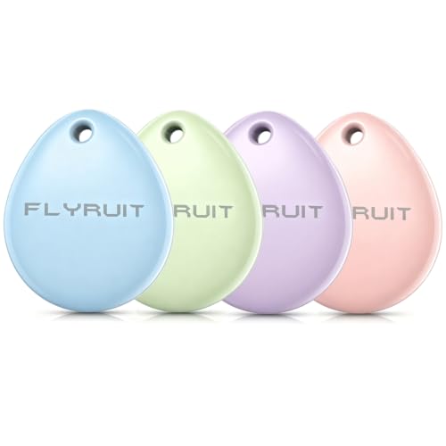 Image of Air Tracker Tags-4 Pack for Apple Find My, iOS Only, Official MFi Certified