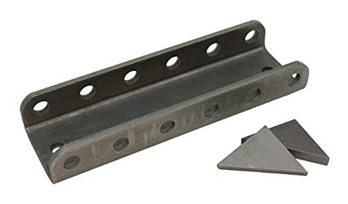 Buyers Products B8979, 5-Position Channel for Cast Coupler With Gussets, Used With B16137, 0091550, 0091540, 5-1/6 Inch Steel, Towing Accessories, Carbon Steel, Construction/Equipment Trailers