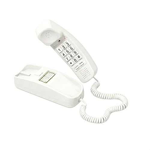 iSoHo Landline Phone – Retro Trimline Corded Phone Big Buttons