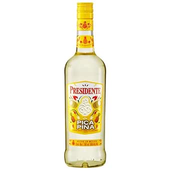 Presidente Brandy Pica Piña 700ml : Amazon.com.mx: Alimentos y Bebidas