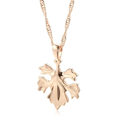 Pendentif feuille mode sur chaîne pour sublimer votre style quotidien