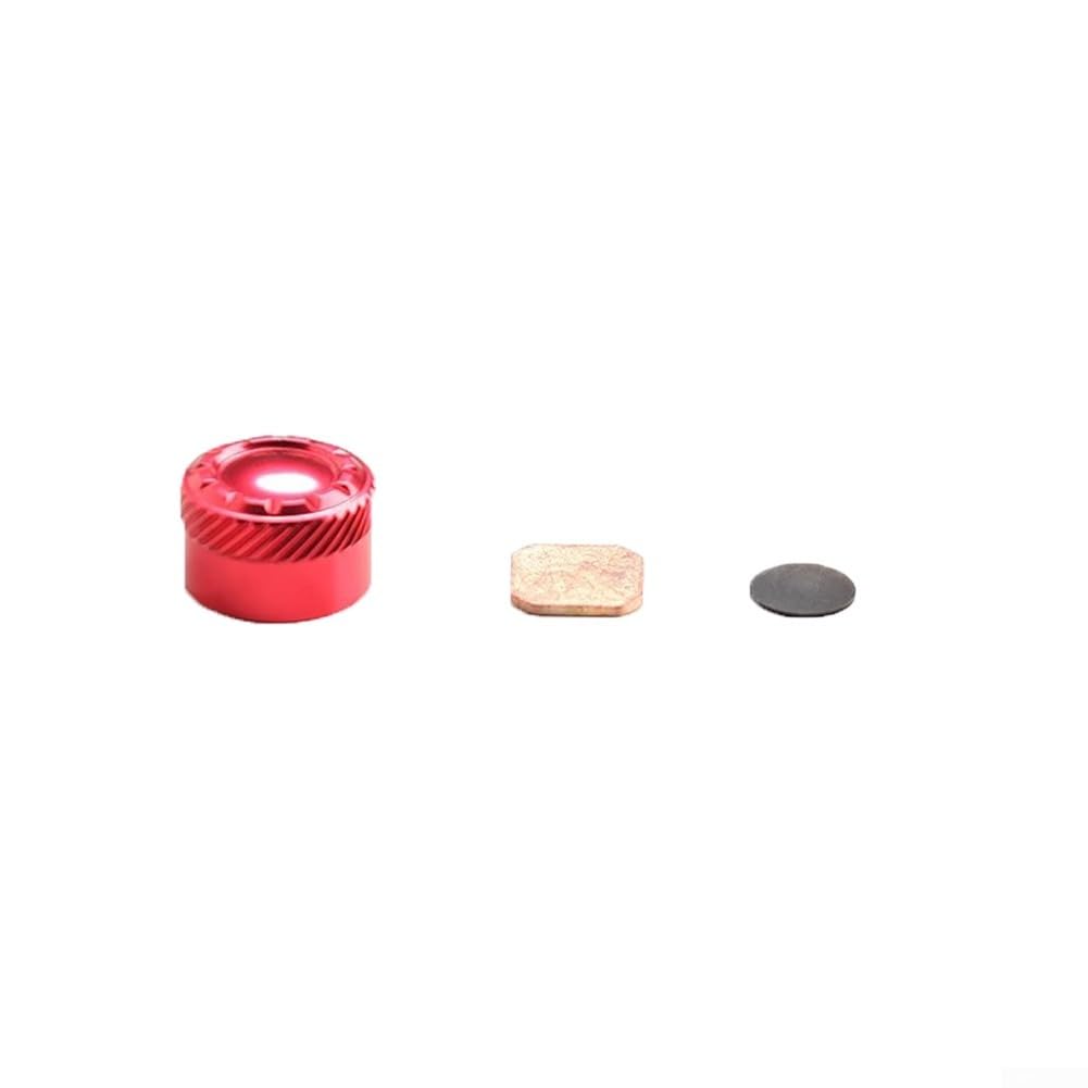 YJDOORPLAY Bouton de frein mécanique en aluminium pour moulinet de pêche Daiwa Tatula série 100 150 200 300 400 - Moulinet de lancer d'appât noir (19 pour TATULA 100 Noir)