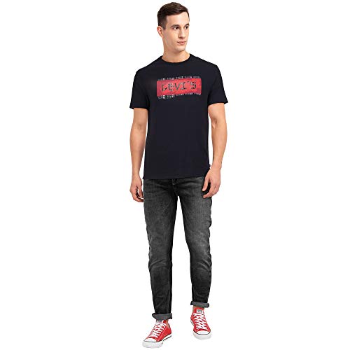 Image of Levi's Men's Typographic Crew Neck T-Shirt