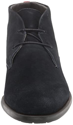 Image of HUGO Men's Kyron Suede Lace Up Desert Boot