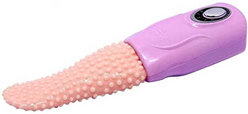 VIBRADOR LÍNGUA 3 VIBRAÇÕES E ROTAÇÃO PRETTY LOVE