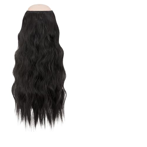Hair Extensions Synthetic Hair Extensions 20-24inches Invisible Wire Artificial Hair