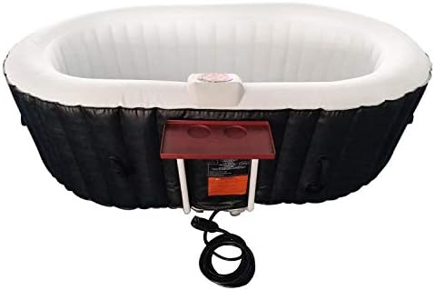 ALEKO Inflatable Hot Tub Spa | Personal High Powered Jetted Bubbl...