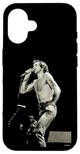 ACDC Live Singer Bon Scott Back In Black Dick Barnatt �X�}�z�P�[�X iPhone 16 �p