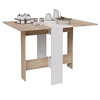 CASABEL - Opvouwbare eettafel - Keukentafel voor kleine ruimtes