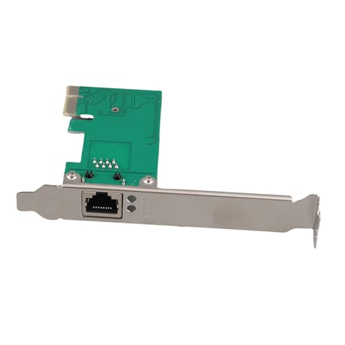 Drfeify Tarjeta de Red PCIe Gigabit 10/100/1000Mbps para 8111E Control Full Dúplex Plug and Play miniatura 3
