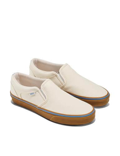Image of Vans Men's Asher Slip-on Shoe - Comfortable Sneakers for Walking, Fashion & Everyday Wear