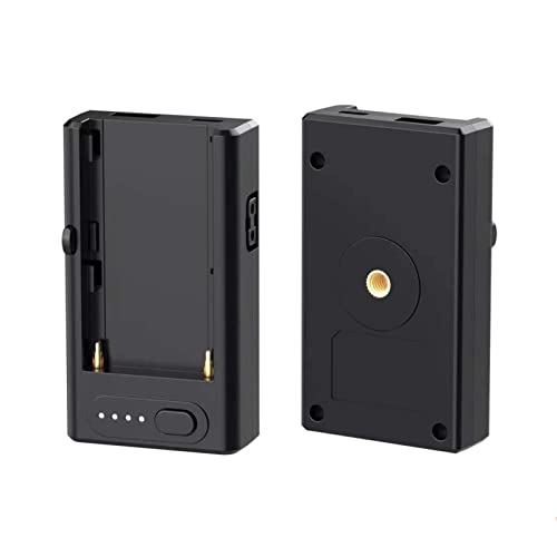 Camnoon 21W Type-CPD入力付き NP-Fバッテリー充電器 USB-A/D-tap/Type-CPD出力 1/4インチネジ穴 多目的電源アダプター SonyNP-F550 F750F970バッテリーの急速充電交換