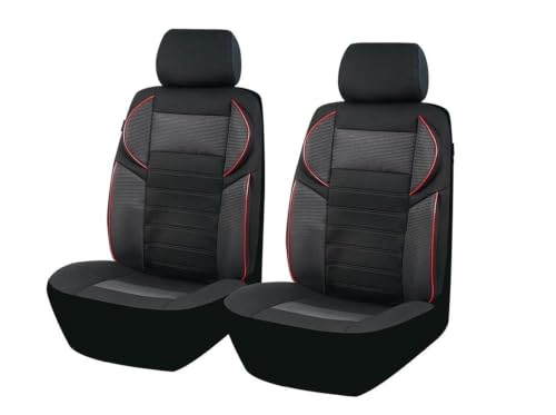 Housses de siège voiture universelles respirantes en tissu BK 5D anti-transpiration pour auto et van