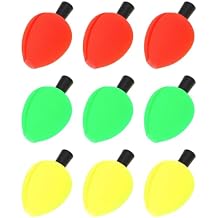 9pcs Fishing Bobbers Fishing Floats Foam Strike Indicators, Float Foam Fishing Bobbers Floats Fly Fishing Float, Floating Bobber Indicators for Trout Catfish Freshwater Saltwater