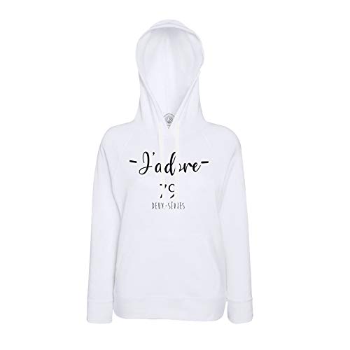 Sweat à Capuche J'adore 79 Deux Sèvres contre le Froid à Niort