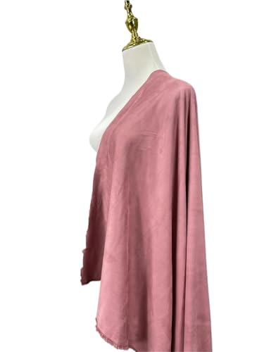Tissu brossé en daim microfibre velours poudre de cuir pour créations luxe
