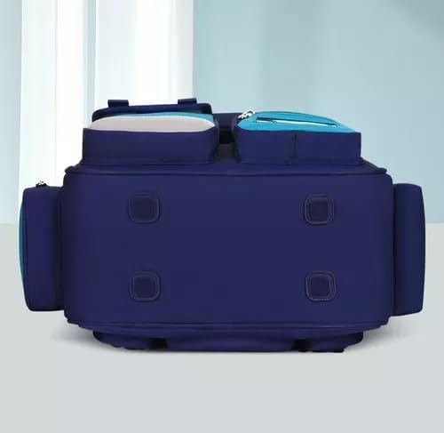 Mochila Escolar com Rodinha, Compartimento para guardar lapís, caneta e objetos mochila de carrinho