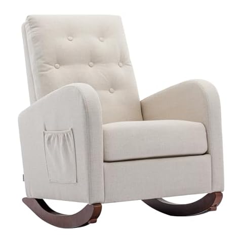 Dolonm Mid-Century Rocking Chair Cover