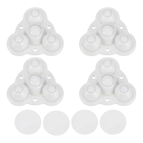 Roulettes pivotantes 360 pour déplacer les boîtes lourdes et placards - 2