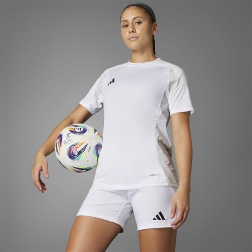 Ballon de football Adidas W Euro 2025 JH1261 taille 5 blanc pour terrain herbe - 5