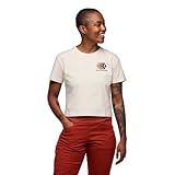 Black Diamond Faded Crop Short Sleeve T-Shirt L